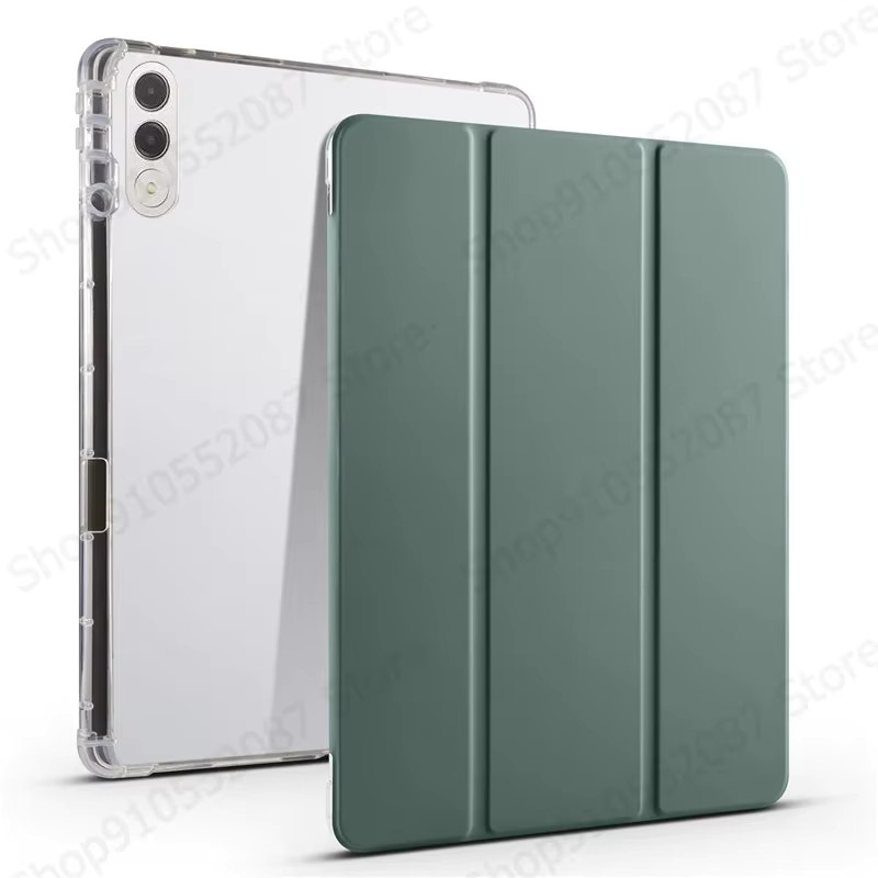 Lenovo Xiaoxin Pad Pro GT Hülle aus PU Leder und TPU mit Stifthalter und Standfunktion in Schwarz und Transparent - Bild 2