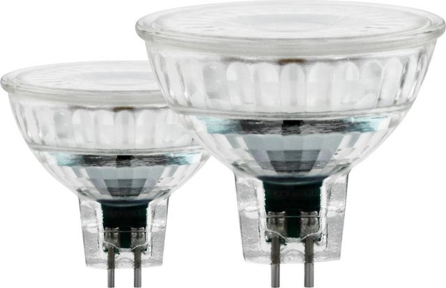 Eglo LED-Leuchtmittel GU5.3 MR16 COB Warmweiß 2,8 W 700 lm Durchmesser: 5 cm, Höhe: 4,5 cm - Bild 1