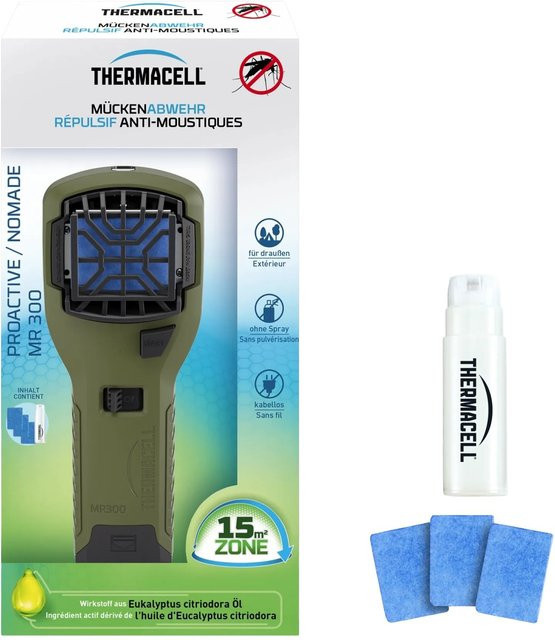 Thermacell Mückenabwehr Proactive Handgerät in Grün - Bild 1