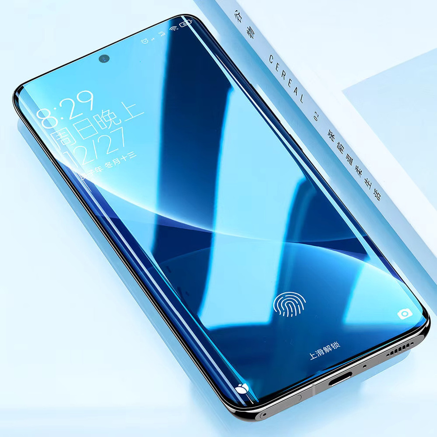 Smart devil Hydrogel Display Schutzfolie für Xiaomi 14 Pro, Mi 12X, 12 Pro und Mi 12S Ultra, HD gebogen, transparente Vollabdeckung, 2/3 Stück Set - Bild 3