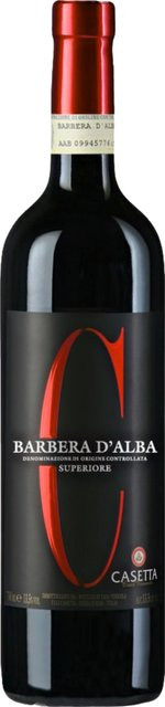 Casa Vinicola Casetta Barbera d'Alba Rotwein, Barbera, 2016, Piemont, trocken, 0,75 l - Bild 1