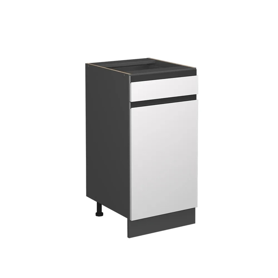 Vicco Küchenunterschrank R-Line J-Shape in Anthrazit und Weiß, Breite: 40 cm - Bild 3