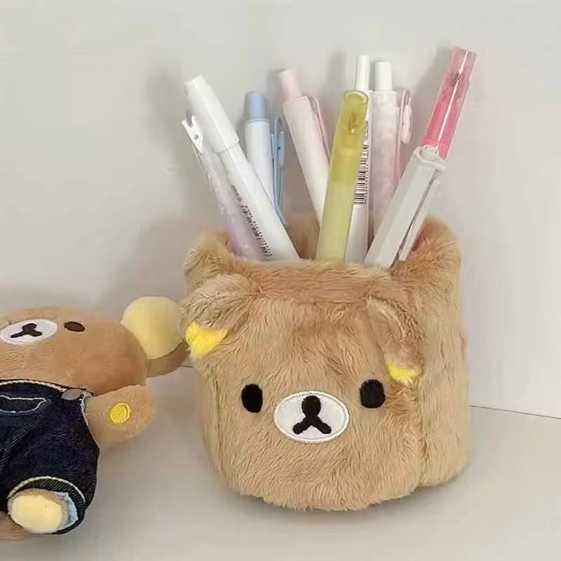 FUNISM Rilakkuma Aufbewahrungsbox und Stifthalter in Braun - Bild 3