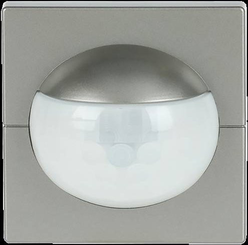 Busch-Jaeger 2CKA006800A3009 Bewegungs- und Helligkeitssensor für Treppenhäuser in Edelstahl/Silber (Unterputz) - Bild 1