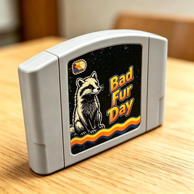 Conker's Bad Fur Day Premium Collector's Edition für Nintendo 64 Modul in Grau - Bild 1