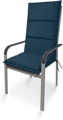 DOPPLER Auflage City aus 100% Polyester, anthrazit-schwarz, B/H/L: 48 x 6 x 119 cm - Bild 1