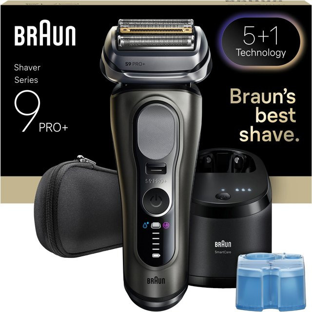 Braun Series 9 PRO+ Elektrorasierer, Herren, grau - Bild 1