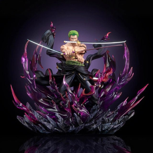 Bandai One Piece Angry Roronoa Zoro, Sammelfigur, 33cm, Kunststoff - Bild 1