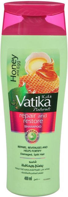 Vatika Naturals Shampoo Honey and Egg, 400 ml, Normales Haar - Bild 1