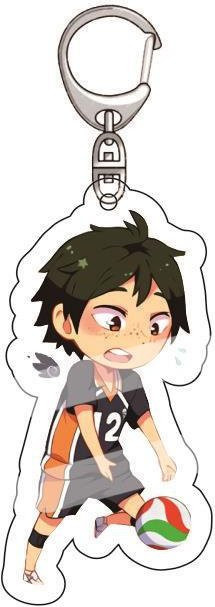 Schlüsselanhänger Anime Haikyuu Acryl, Unisex - Bild 1