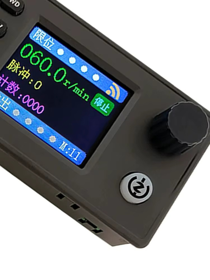 Aideepen SMC05 Stepper-Servomotor-Pulsregler mit 2-Plattform-Steuerung über PC und Mobile App, SPS-Steuerung, 1Hz-200000Hz, Schwarz - Bild 3