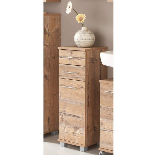 Schildmeyer Unterschrank Isola in Braun mit Türen und Schubladen, B/H/T: 30,3 x 88 x 32,6 cm - Bild 2