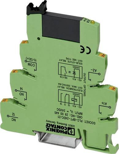 Phoenix Contact Halbleiterrelais 2900356 in Grün, 10er Pack, 100mA, max. Schaltspannung 48 V/DC - Bild 1