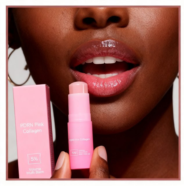 eelhoe PDRN Pink Collagen Volume Multi Balm Stick, Kollagen, Gesicht, Körper, Augen - Bild 1