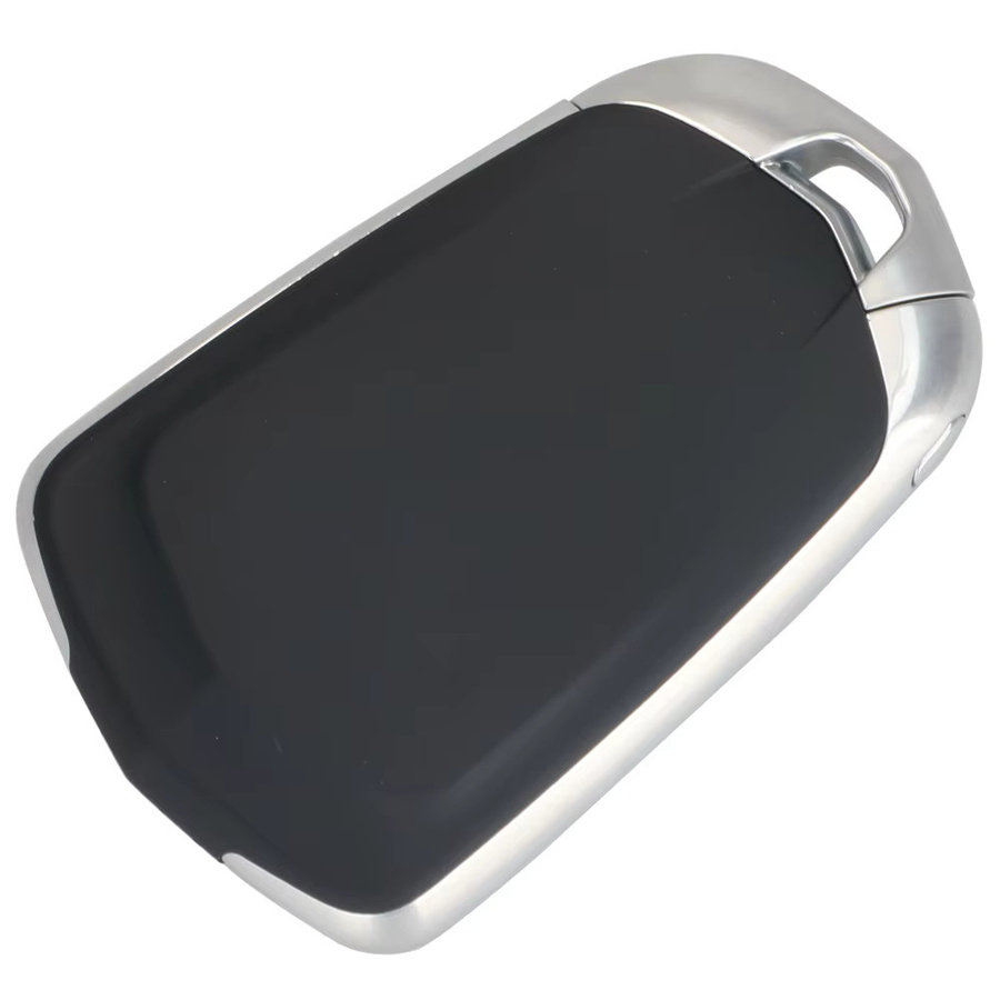 YIQIXIN Smart Remote Auto Schlüssel Gehäuse für Cadillac SRX CTS ATS XTS Escalade ESV DTS ELR STS, Farbe: Schwarz - Bild 1