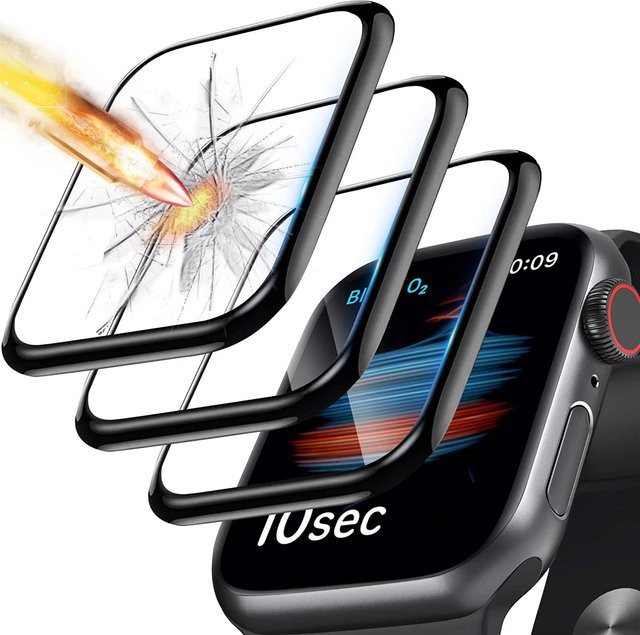 CAOWTAN Screen Protector für Apple Watch Serie 10, 46mm, 42mm, Silikon, transparent, Unisex - Bild 1