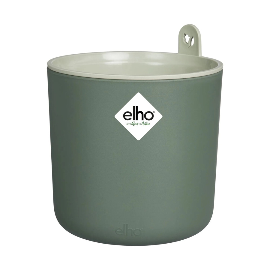 Elho Happy Herbs Topf in Laubgrün Durchmesser: 14 cm - Bild 2