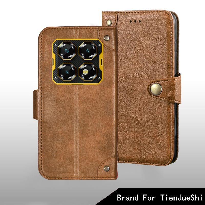 BONUMUM Retro Leder Hülle mit Metallschließe für Oukitel WP60 5G - Bild 2