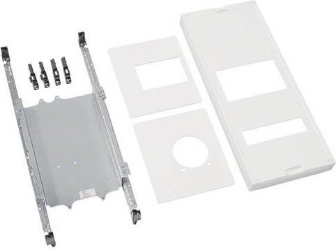 Hager UK41C3 Baustein universN für Leistungsschalter 630A, Reinweiß (RAL 9010), B: 60 cm, H: 25 cm - Bild 1