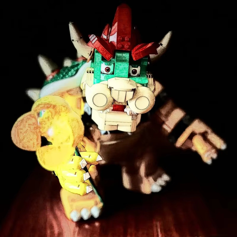 Hot Toys Super Mario Bowser Bausteine-Modell, DIY-Bausteine - Bild 5