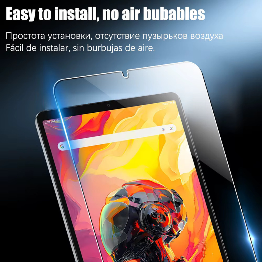 2 Stück Displayschutzfolie aus gehärtetem Glas für Alldocube iplay 70 mini pro ultra, transparent - Bild 2