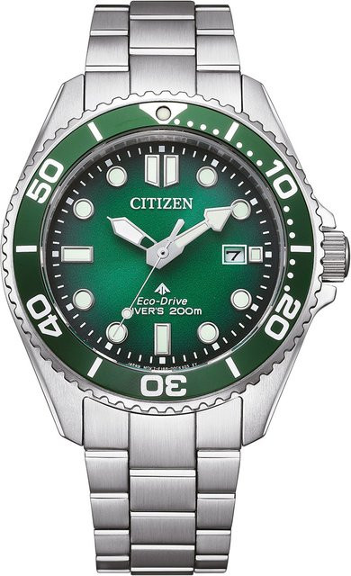 Citizen Armbanduhr Promaster Eco-Drive Diver, Solar, Edelstahl, 40 mm, Herren - Bild 1