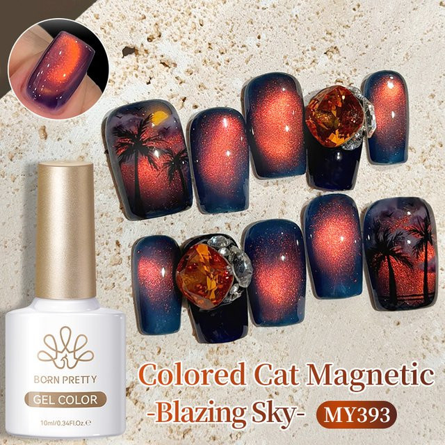 BORN PRETTY Blazing Sky Magnetic Gel Nagellack, 10 ml - Bild 1