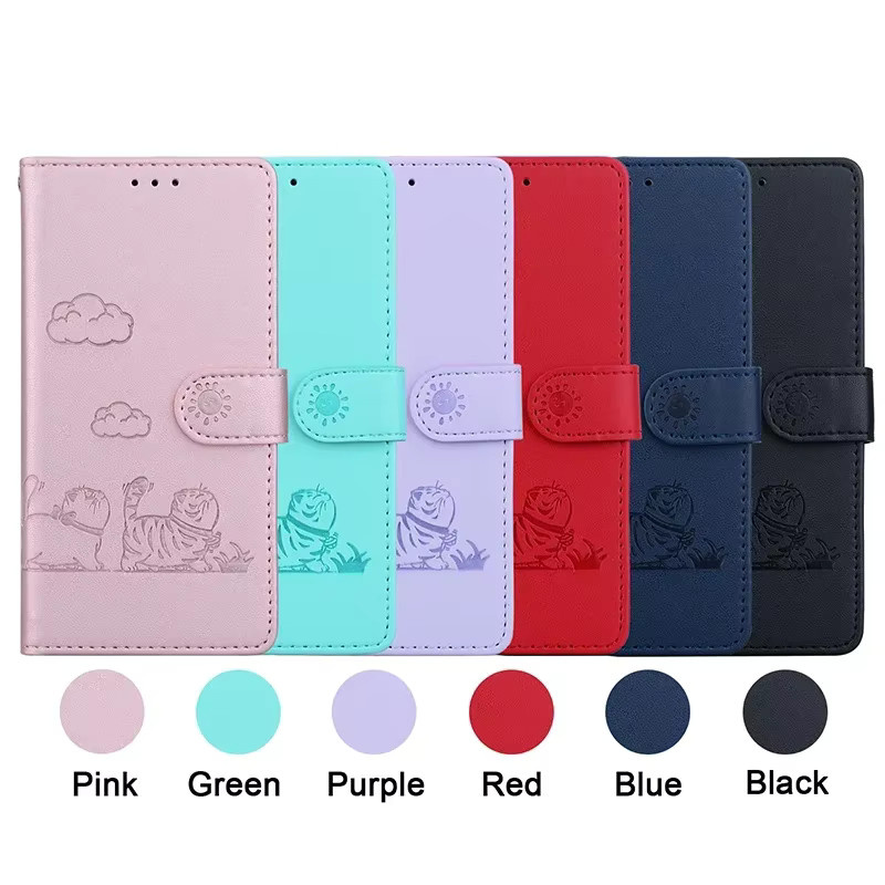 JESSLEI Leder-Handyhülle mit Brieftaschenfunktion und Umhängeband für Samsung Galaxy S21 S22 S23 S24 S25 S26 Ultra FE Plus Edge in Grün oder Blau - Bild 6
