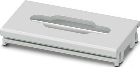 Phoenix Contact ICS25-F45D9-7035 1053054 Anschlussblende Lichtgrau RAL 7035 B/T/H: 25 x 7,25 x 44,9 mm 50 Stück - Bild 1