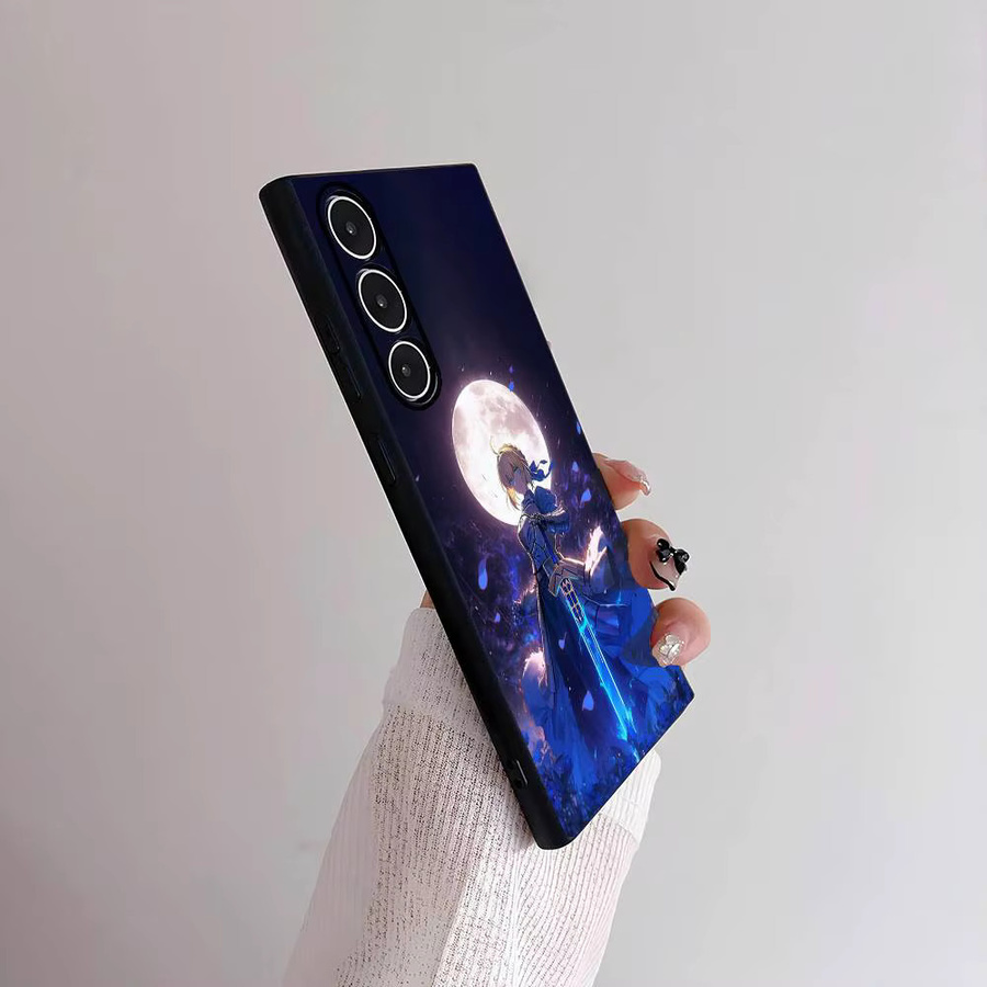 Fate Z-Zero Stay Night Saber Handyhülle für Samsung Galaxy S21 S22 S23 S24 S25 FE Plus Ultra aus weichem TPU - Bild 3