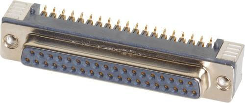 HARTING Steckverbinder 09 55 456 6612 741 09554566612741, Polzahl: 37, SMT, Farbe: Grau - Bild 1