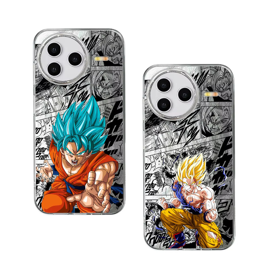 Handyhülle Dragon Ball Cartoon Goku Soft Shell für Xiaomi Redmi A3x K80 Pro 14C 13C Note 9 10 Pro in Schwarz - Bild 3