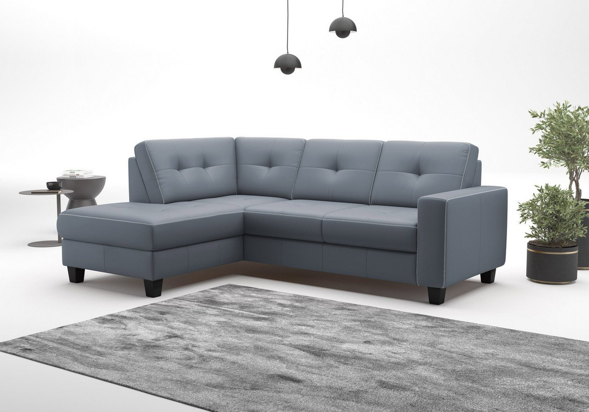 OTTO home Ecksofa Varese mit Schlaffunktion und Bettkasten - Bild 1