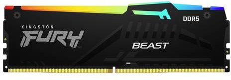 Kingston Beast RGB DDR5 RAM Kit 128GB 4 x 32GB 5200MHz 288pin DIMM KF552C40BBAK4-128 - Bild 1