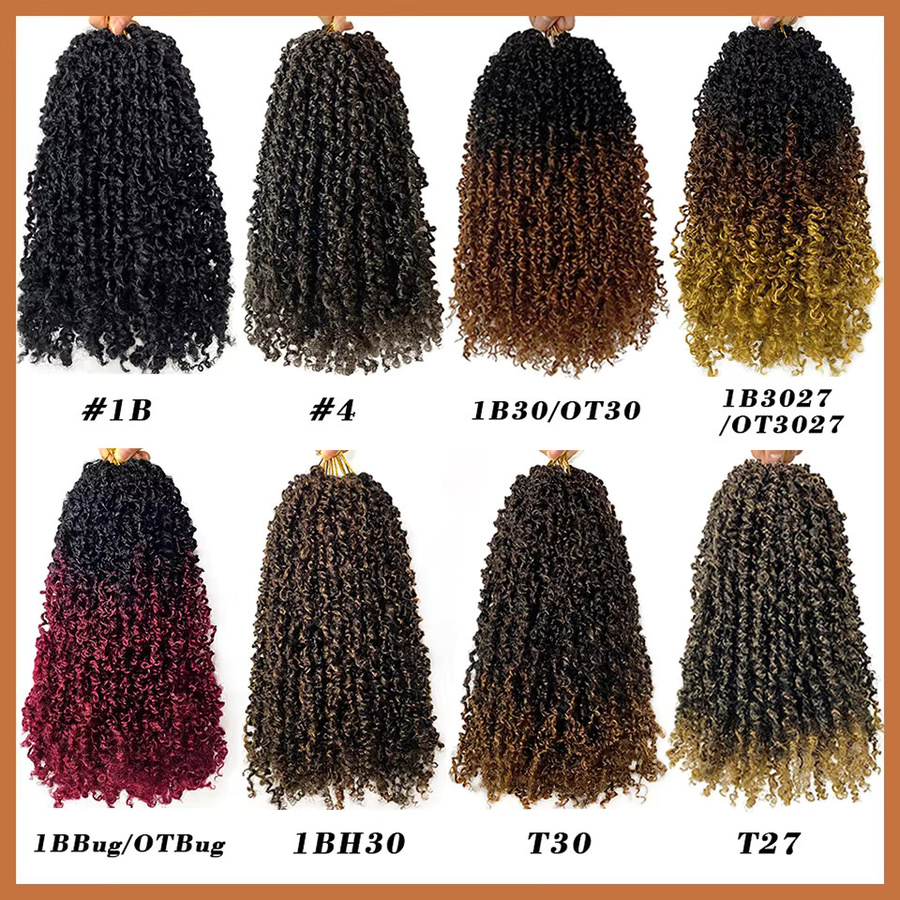 Donghou Yanky Twist Häkelhaar, synthetische Senegalese Twist, 12–8 Zoll - Bild 4