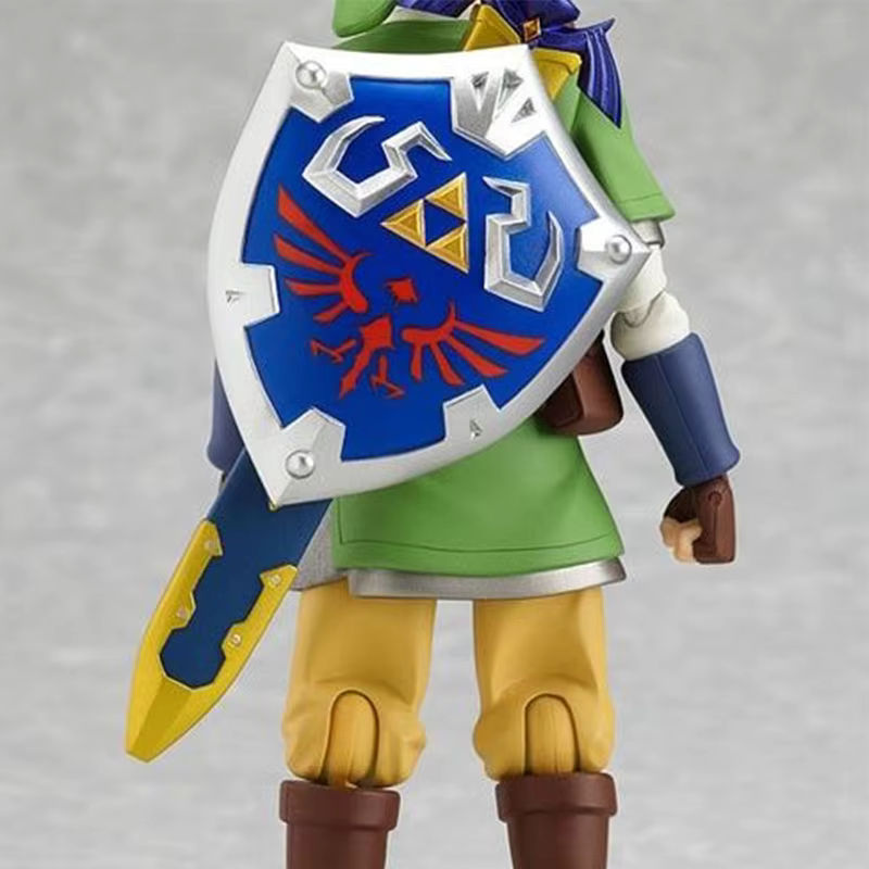 Figma Link Zelda Actionfigur aus Kunststoff, mehrfarbiges Anime Modell für Sammler - Bild 5