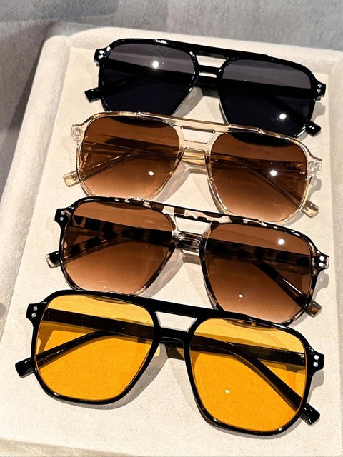 Fairmarry Unisex Brille, Vollrand, Square, Kunststoff - Bild 1