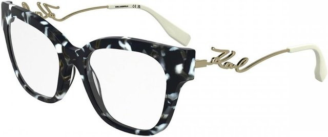 Karl Lagerfeld Kl6191 N Korrektionsbrille, Cat-Eye, Vollrand, Black, Damen - Bild 1