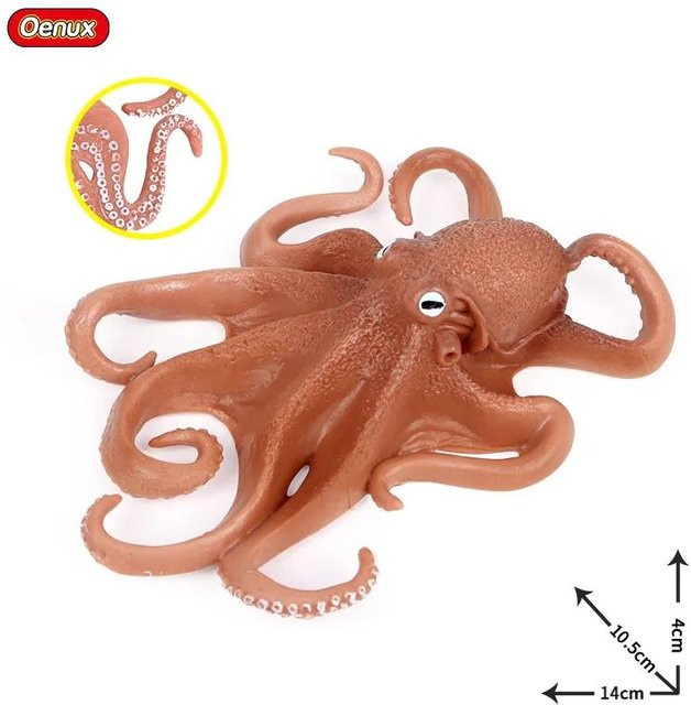 Oenux Meeresleben Tintenfisch Krake Actionfigur 3-6 Jahre - Bild 1
