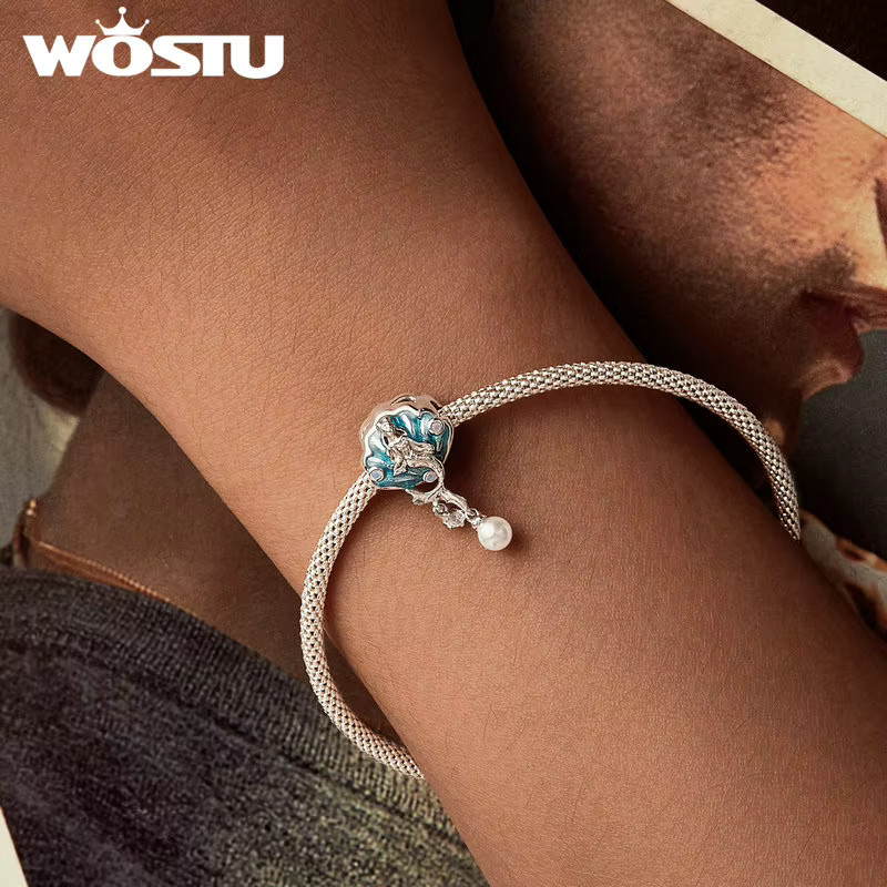 Wostu Anhänger 925 Silber, Perle, Damen - Bild 2