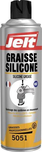 Jelt GRAISSE SILICONE Silikonfett Mehrzweck-Schmiermittel, Silber, 500 ml - Bild 1