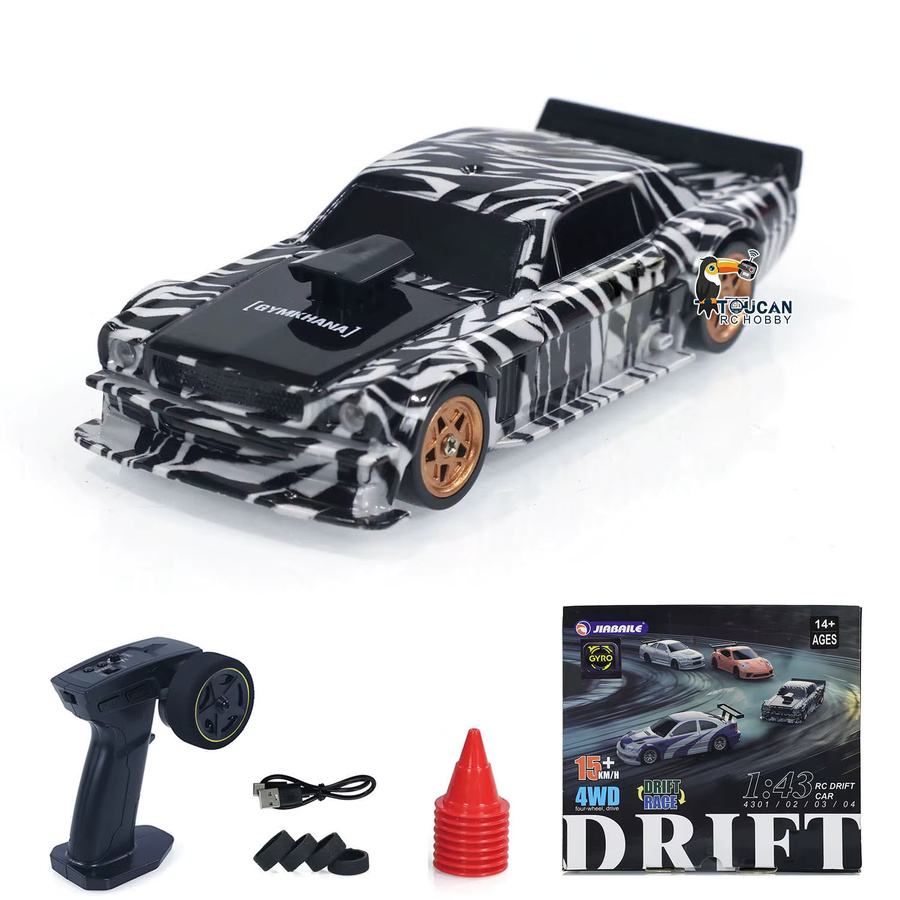 TOUCAN RC HOBBY Mini-Rennwagen, ferngesteuert, 1:43, ab 14 Jahren - Bild 2