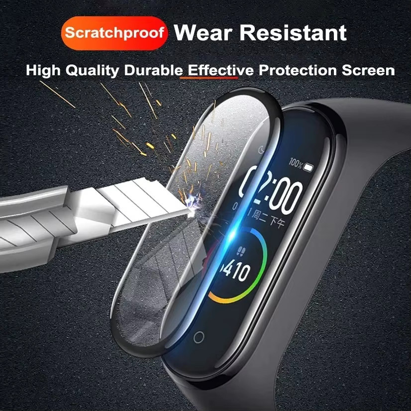 Xiaomi Vollbildschutz PMMA, Schwarz, Transparent, Unisex - Bild 4