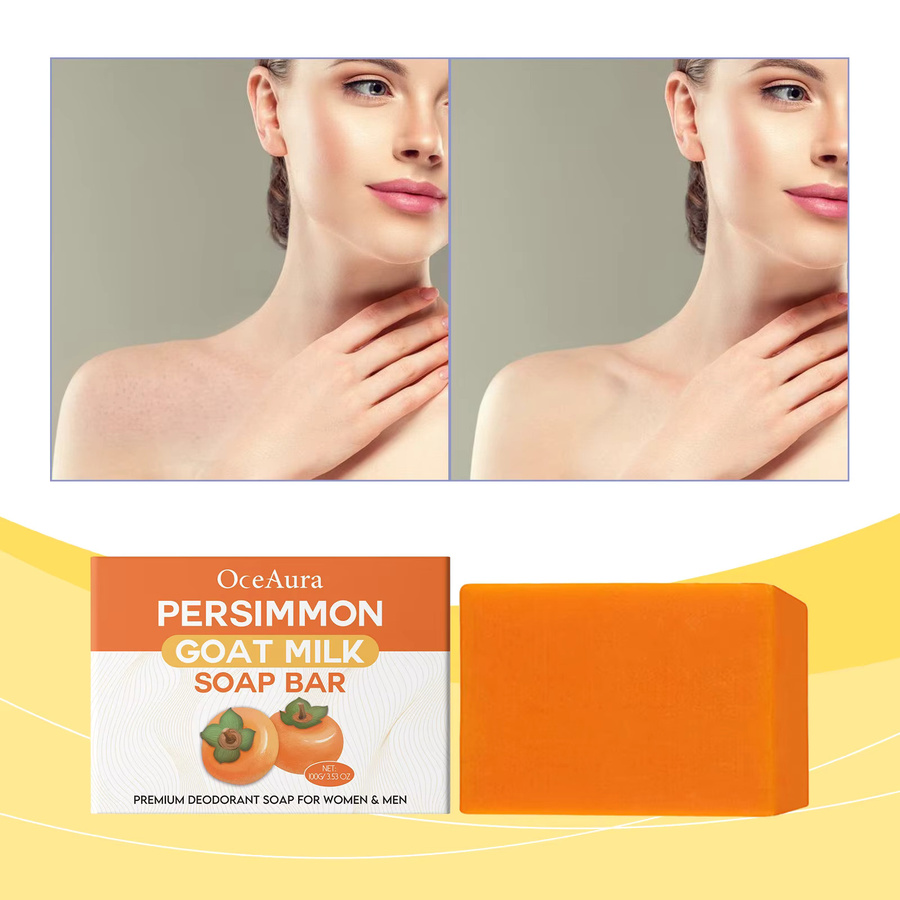 OceAura Persimmon Ziegenmilch-Duftseife, Unisex - Bild 2