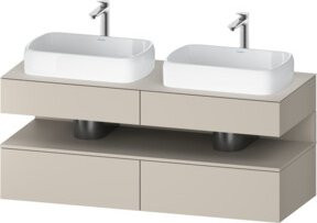 Duravit Waschtischunterschrank Qatego B/T/H: 140 x 55 x 60 cm - Bild 1