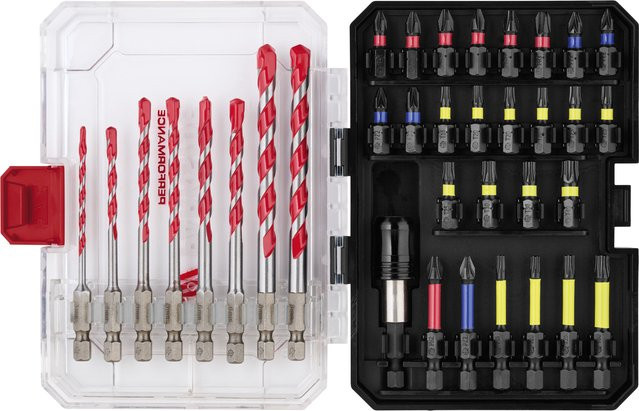 PARKSIDE PERFORMANCE Bohrer- und Bit-Set Impact PBBS 35 A1, 35-teilig, multicolour - Bild 1