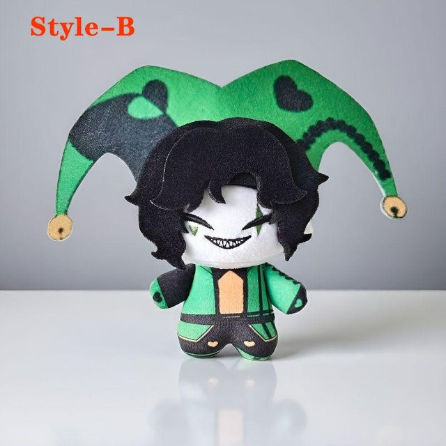 Yiran toy Zirkus Anime Pierrot Harlekin Hofnarr Plüschfigur, 10cm, ab 18 Jahren - Bild 1