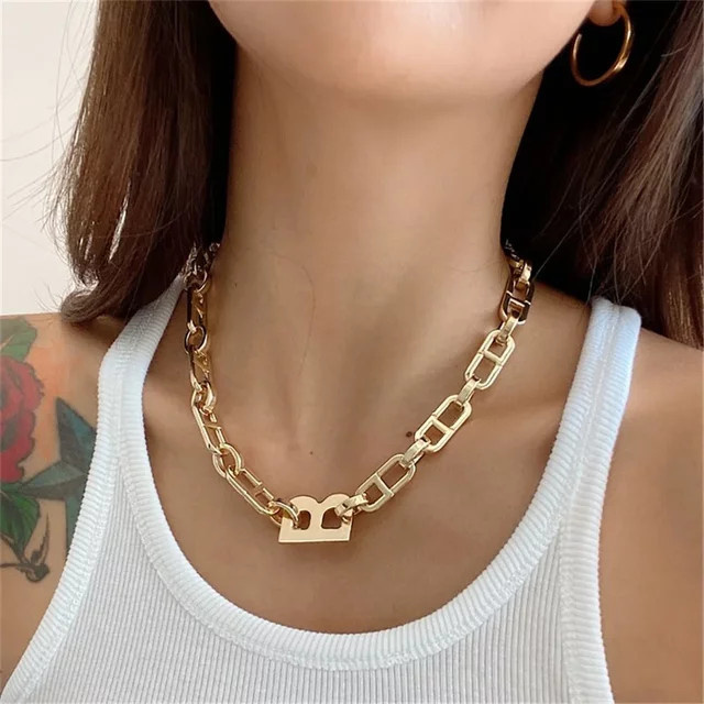 YC-UPGO Halskette, Gold, Damen - Bild 1