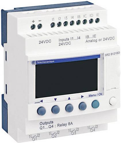 Schneider Electric SR2 B121BD SR2B121BD SPS-Steuerungsmodul 24 V/DC in Weiß - Bild 1