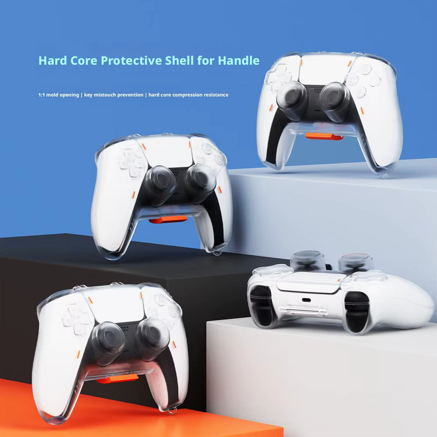 Transparente All-Inclusive-Schutzhülle aus PC für deinen PS5 Wireless Game Controller - Bild 3